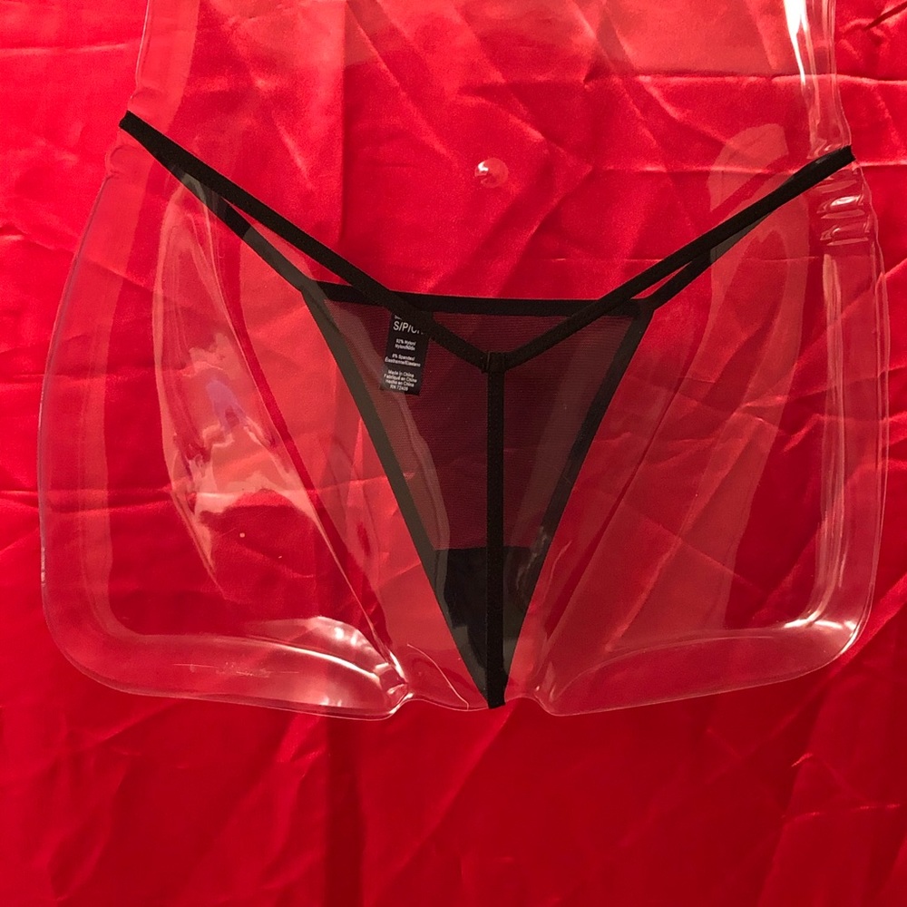 NWT Rene Rofe SEXY 2PC Lingerie Set Black Sz S - Picture 8 of 12